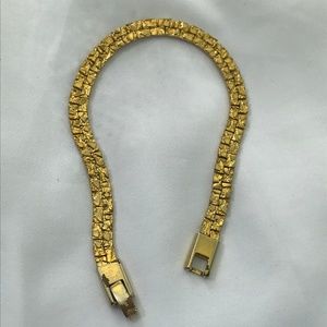 Vintage 50's Modernist Asymmetrical Link Bracelet!